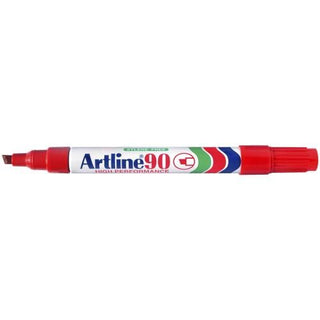 Buy red Artline 90 Permanent Marker