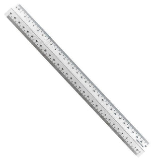 Buy 30-cm-12-inch-transparent-white Plactic Ruler