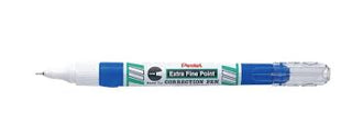Pentel ZL72 Correction Pen, Blue Pocket, Metal Tip, X-Fine Point (4.2ml)
