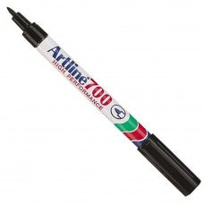 Artline 700 Permanent Marker EK-700 - Pocket Clip-Black
