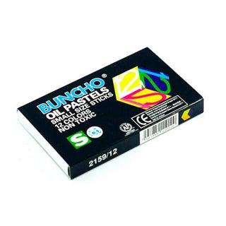 Buy buncho-oil-pastels-small-size-sticks-12-colours-non-taxic BUNCHO OIL PASTELS Small Size Sticks 12 Colours NON TAXIC