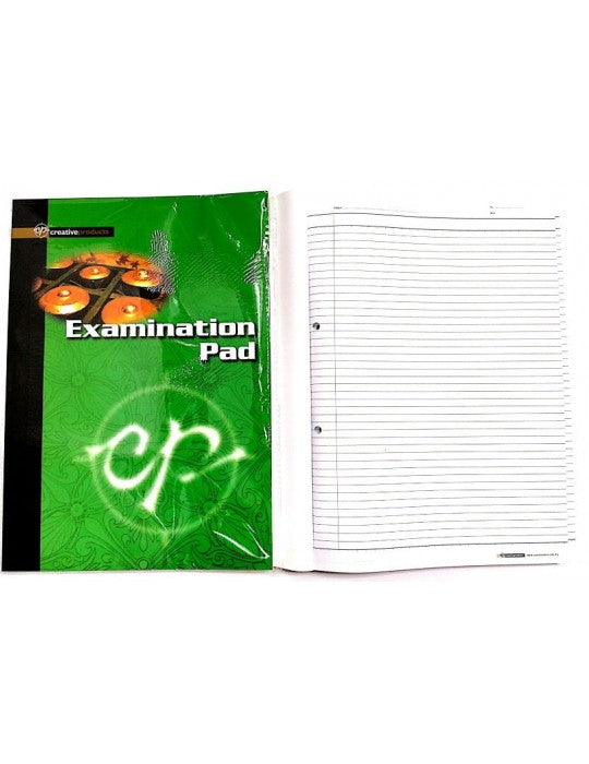 CP Creative Products Examination Pad Narrow Line A4 70gsm