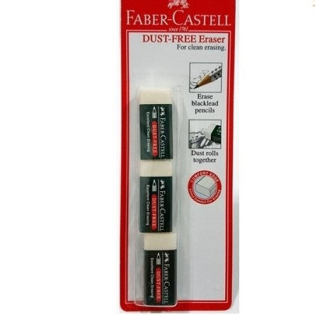 Faber Castell Dust Free Eraser 3 in 1