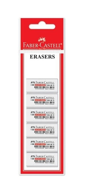 Faber Castell Dust Free Eraser 6 in 1