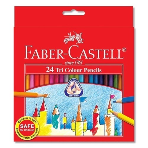 Faber Castell Tri-Grip Color Pencils