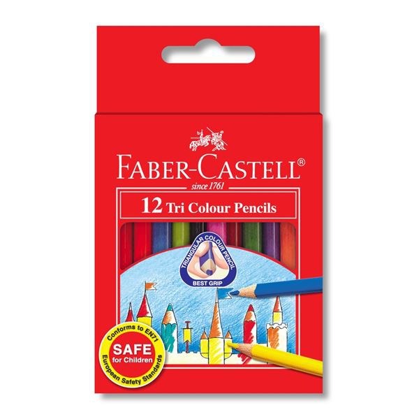 Faber Castell Tri-Grip Color Pencils