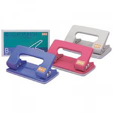 Buy assorted-colours Max Paper Punch 2 Hole (DP-F2BN)