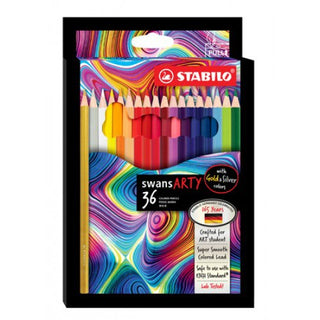 Buy stabilo-swans-arty-36-coloured-pencils STABILO Swans ARTY Coloured Pencils