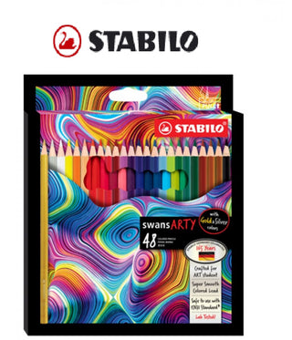 Buy stabilo-swans-arty-48-coloured-pencils STABILO Swans ARTY Coloured Pencils