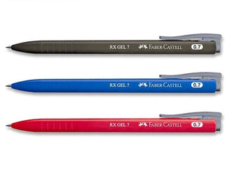 Buy faber-castell-rx-gel-pen-0-7-asst-2in1blue1-black1 Faber Castell RX Gel Pen 0.7