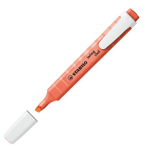 Buy 275-140-8-pastel-red Stabilo Swing Cool Highlighter Pen