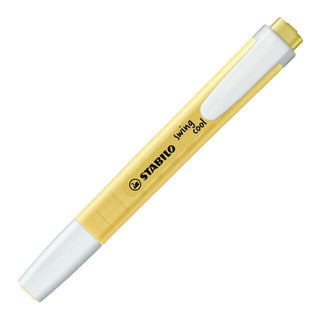 Buy 275-144-8-pastel-milky-yellow Stabilo Swing Cool Highlighter Pen